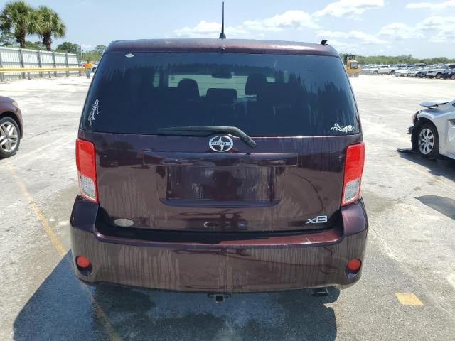 JTLZE4FE2B1141382 - 2011 TOYOTA SCION XB MAROON photo 6