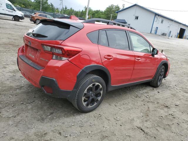 JF2GTAPC3M8249123 - 2021 SUBARU CROSSTREK PREMIUM RED photo 3