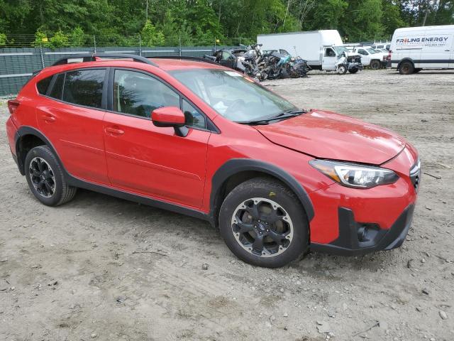 JF2GTAPC3M8249123 - 2021 SUBARU CROSSTREK PREMIUM RED photo 4