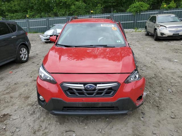 JF2GTAPC3M8249123 - 2021 SUBARU CROSSTREK PREMIUM RED photo 5