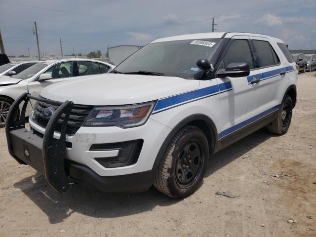 1FM5K8AR0KGA30150 - 2019 FORD EXPLORER POLICE INTERCEPTOR WHITE photo 1