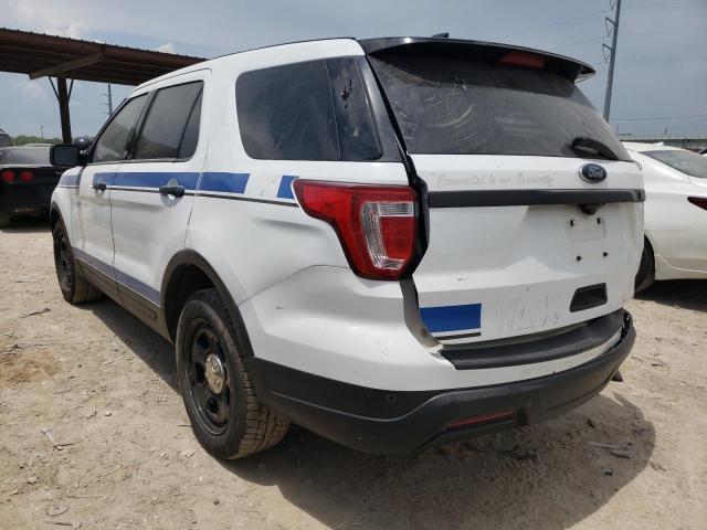 1FM5K8AR0KGA30150 - 2019 FORD EXPLORER POLICE INTERCEPTOR WHITE photo 2