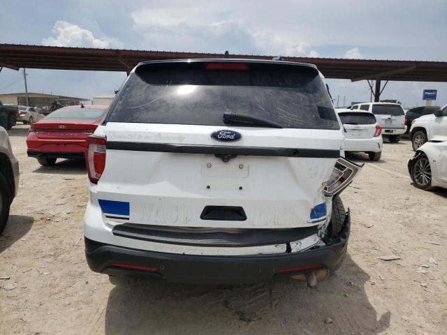 1FM5K8AR0KGA30150 - 2019 FORD EXPLORER POLICE INTERCEPTOR WHITE photo 6