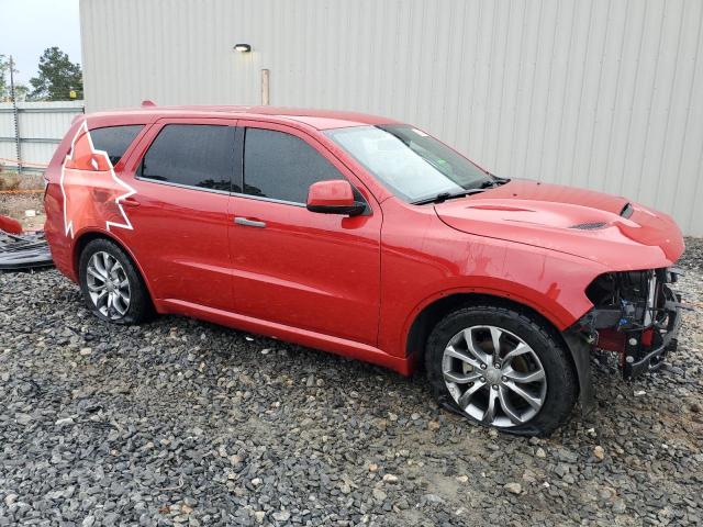 1C4RDHDGXKC650957 - 2019 DODGE DURANGO GT RED photo 4