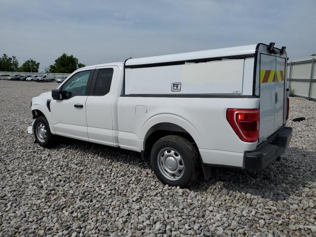 1FTEX1CB2PKF46625 - 2023 FORD F150 SUPER CAB WHITE photo 2