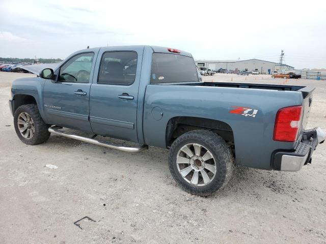 2GCEK13M671528063 - 2007 CHEVROLET SILVERADO K1500 CREW CAB BLUE photo 2