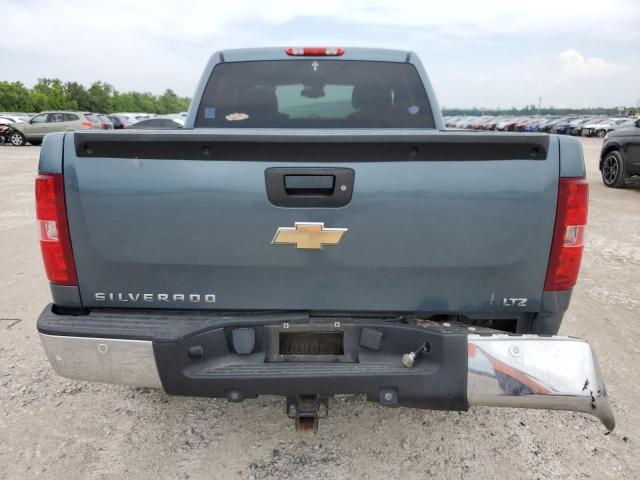 2GCEK13M671528063 - 2007 CHEVROLET SILVERADO K1500 CREW CAB BLUE photo 6