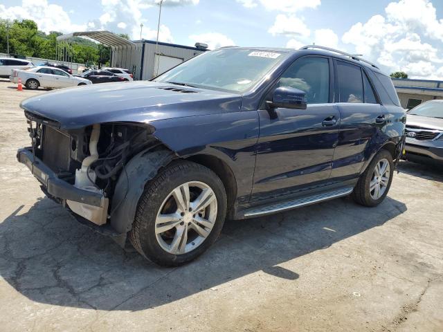 4JGDA5HB1DA170820 - 2013 MERCEDES-BENZ ML 350 4MATIC BLUE photo 1