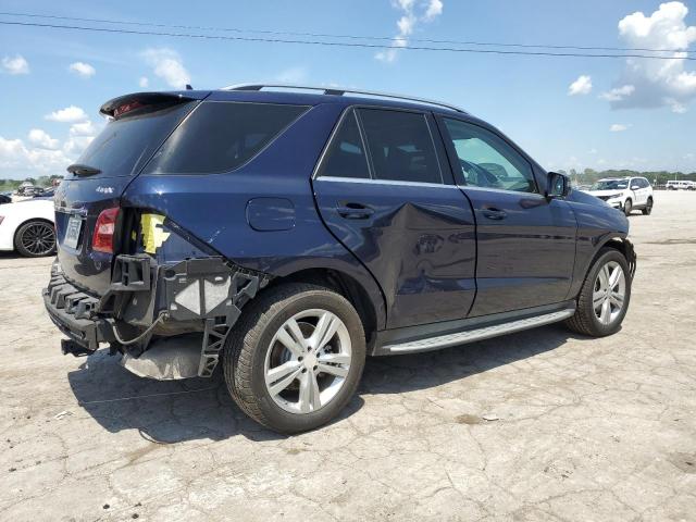 4JGDA5HB1DA170820 - 2013 MERCEDES-BENZ ML 350 4MATIC BLUE photo 3