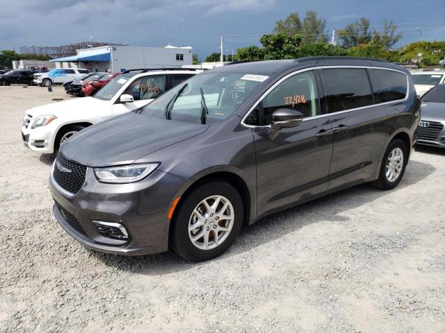 2C4RC1BG1NR157256 - 2022 CHRYSLER PACIFICA TOURING L رمادي صورة 1