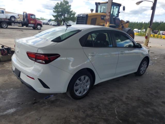 3KPA24AD9PE596461 - 2023 KIA RIO LX WHITE photo 3