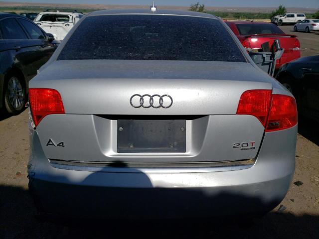 WAUDF68EX5A424352 - 2005 AUDI A4 2.0T QUATTRO SILVER photo 6