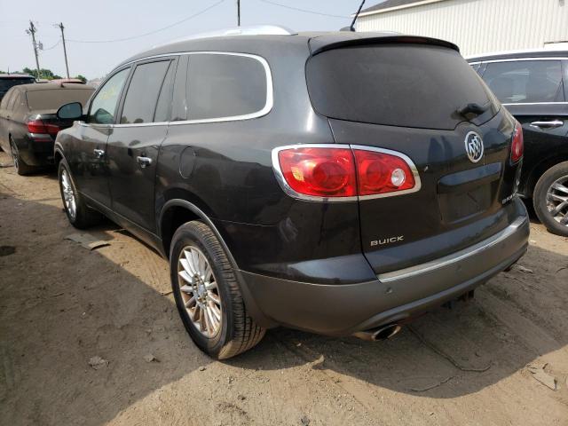 5GAKVCED1CJ324534 - 2012 BUICK ENCLAVE BLACK photo 2