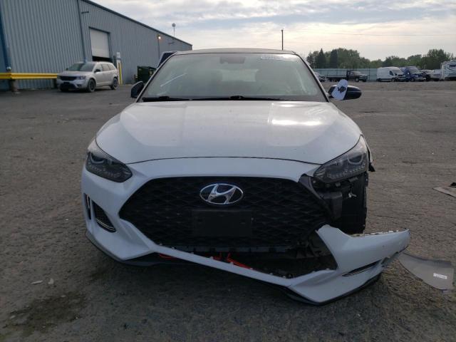 KMHTH6AB7LU024622 - 2020 HYUNDAI VELOSTER TURBO WHITE photo 5