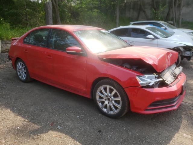 3VW1K7AJ7FM403815 - 2015 VOLKSWAGEN JETTA BASE 红色 照片 4