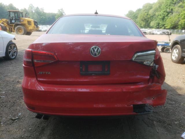 3VW1K7AJ7FM403815 - 2015 VOLKSWAGEN JETTA BASE 红色 照片 6