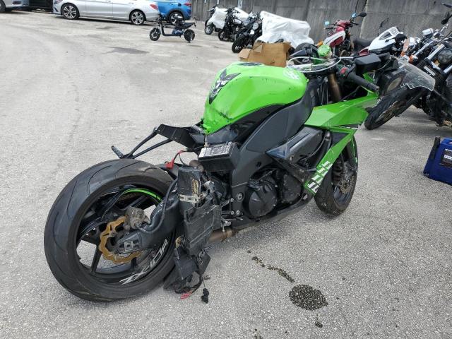 JKAZXCE118A000434 - 2008 KAWASAKI ZX1000 E GREEN photo 4