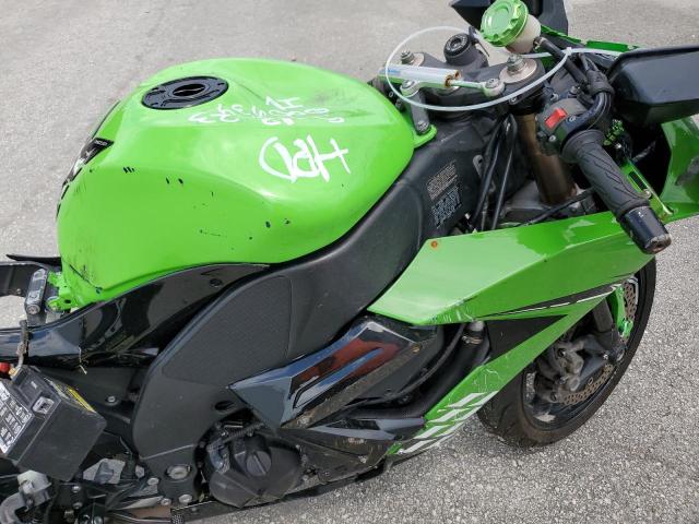 JKAZXCE118A000434 - 2008 KAWASAKI ZX1000 E GREEN photo 5