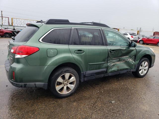 4S4BRBLC7B3423266 - 2011 SUBARU OUTBACK 2.5I LIMITED GREEN photo 3