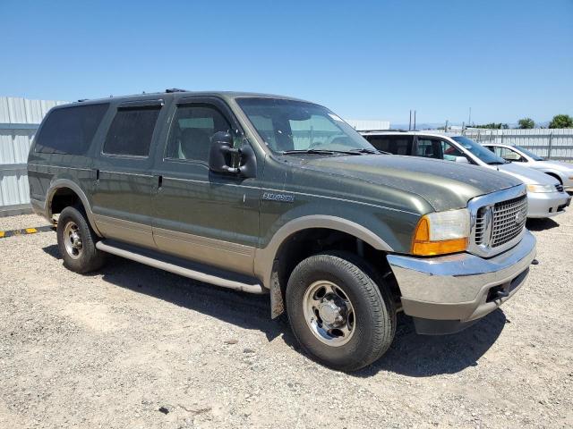 1FMNU43S2YED73551 - 2000 FORD EXCURSION LIMITED GREEN photo 4