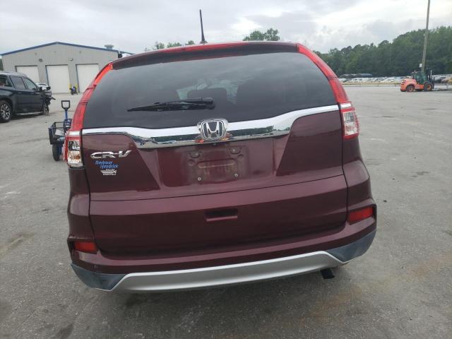 2HKRM3H74FH516145 - 2015 HONDA CR-V EXL BURGUNDY photo 6