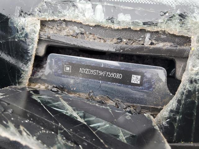 1G1ZD5ST5KF135080 - 2019 CHEVROLET MALIBU LT أزرق صورة 12