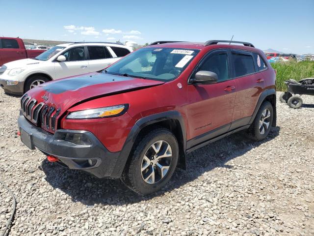 1C4PJMBS5FW705058 - 2015 JEEP CHEROKEE TRAILHAWK 红色 照片 1