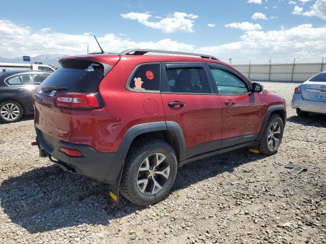 1C4PJMBS5FW705058 - 2015 JEEP CHEROKEE TRAILHAWK 红色 照片 3