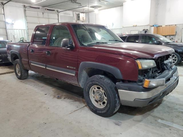 1GCGK13U23F113981 - 2003 CHEVROLET SILVERADO K1500 HEAVY DUTY MAROON photo 4