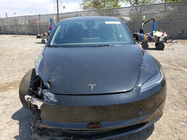 5YJ3E1EB5SF950342 - 2025 TESLA MODEL 3 BLACK photo 5