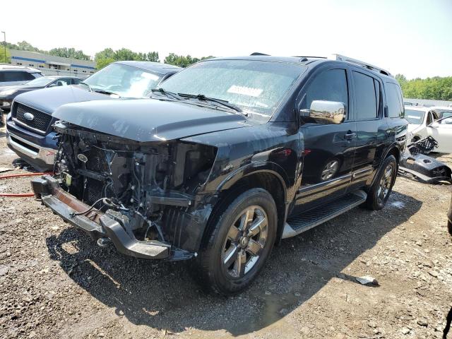 5N1AA0NF2EN604928 - 2014 NISSAN ARMADA PLATINUM BLACK photo 1