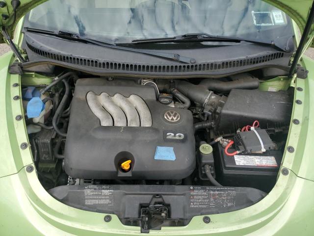 3VWBK31C74M407326 - 2004 VOLKSWAGEN NEW BEETLE GL 绿色 照片 11