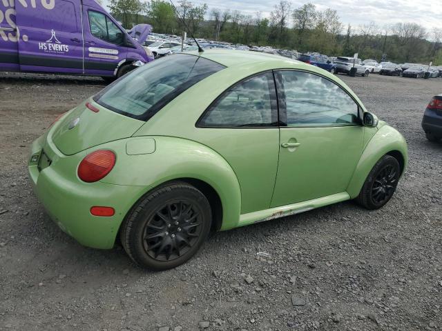 3VWBK31C74M407326 - 2004 VOLKSWAGEN NEW BEETLE GL 绿色 照片 3