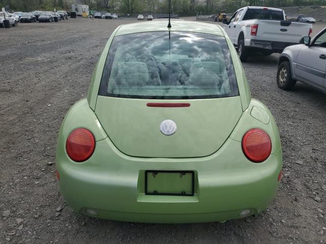 3VWBK31C74M407326 - 2004 VOLKSWAGEN NEW BEETLE GL 绿色 照片 6