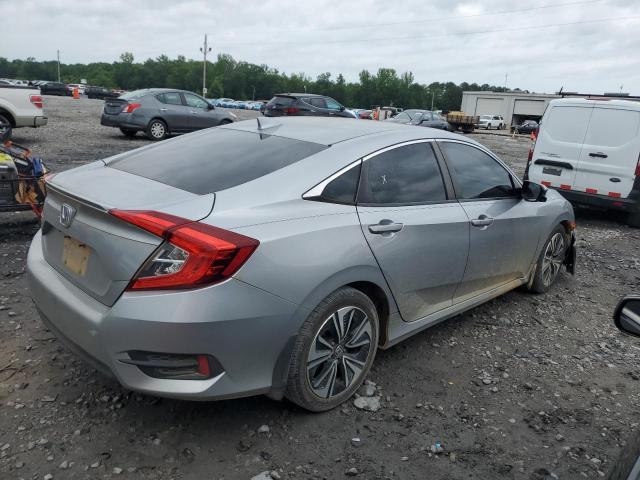 19XFC1F72HE001214 - 2017 HONDA CIVIC EXL SILVER photo 3