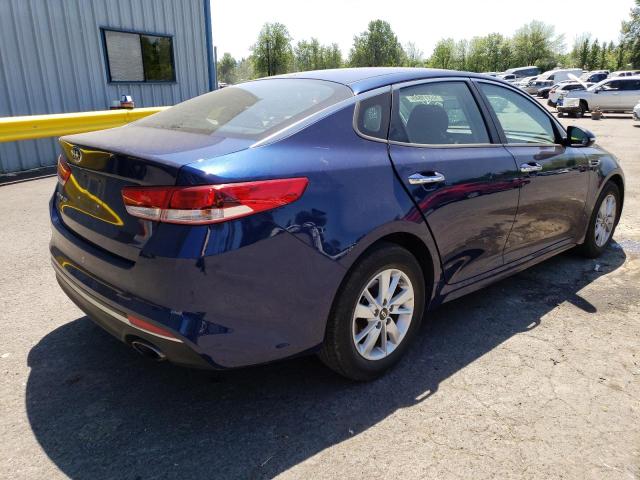 5XXGT4L35HG162672 - 2017 KIA OPTIMA LX BLUE photo 3