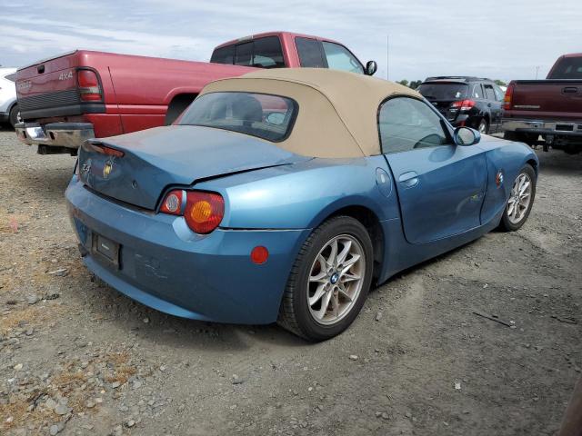 4USBT33473LS40871 - 2003 BMW Z4 2.5 BLUE photo 3