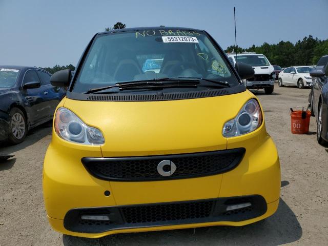 WMEEJ3BA9DK718233 - 2013 SMART FORTWO PURE YELLOW photo 5