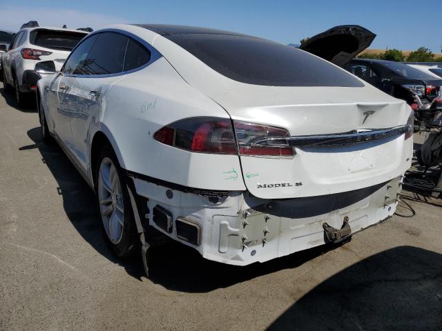 5YJSA1CN6DFP28030 - 2013 TESLA MODEL S WHITE photo 2