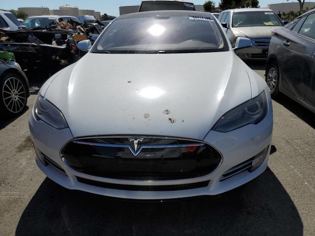 5YJSA1CN6DFP28030 - 2013 TESLA MODEL S Սպիտակ լուսանկար 5