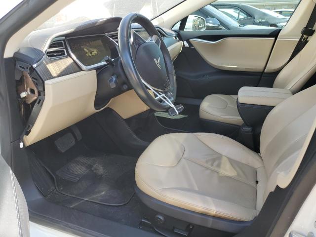 5YJSA1CN6DFP28030 - 2013 TESLA MODEL S Սպիտակ լուսանկար 7