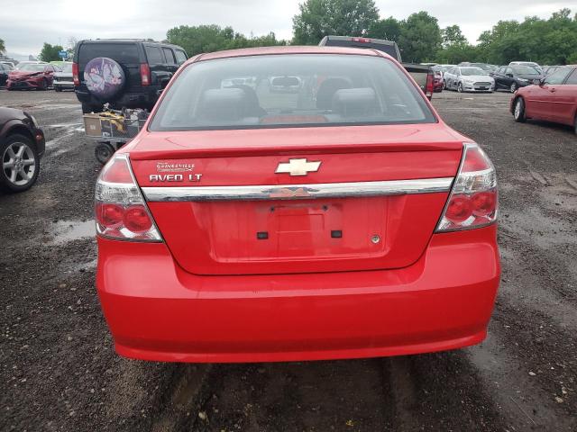 KL1TD5DE9AB082201 - 2010 CHEVROLET AVEO LS Qırmızı foto 6