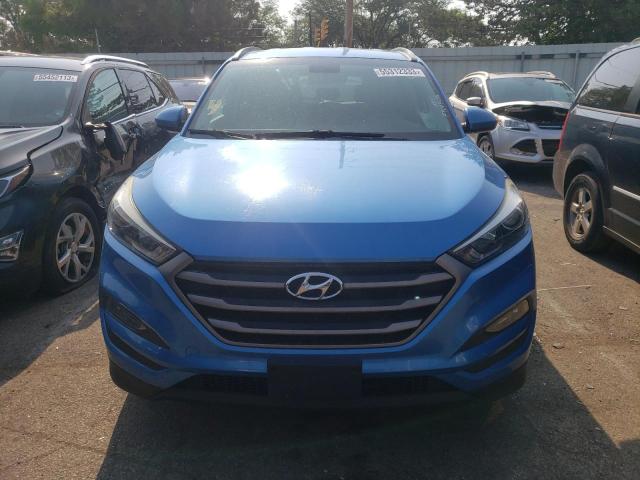 KM8J3CA46GU074505 - 2016 HYUNDAI TUCSON LIMITED BLUE photo 5