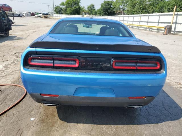 2C3CDZGG1PH559298 - 2023 DODGE CHALLENGER SXT BLUE photo 6