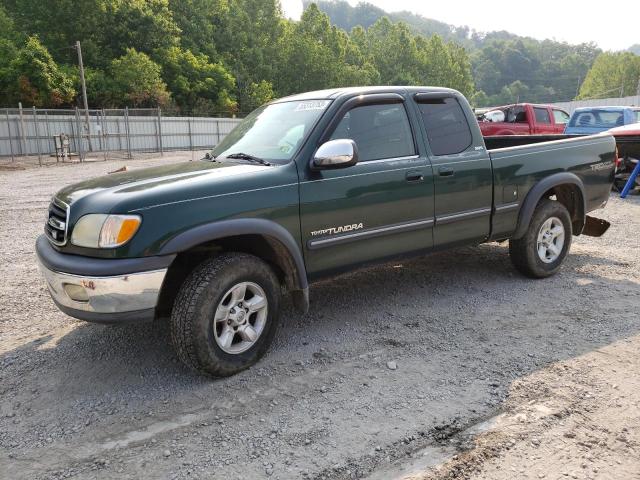 5TBBT44122S320410 - 2002 TOYOTA TUNDRA ACCESS CAB GREEN photo 1