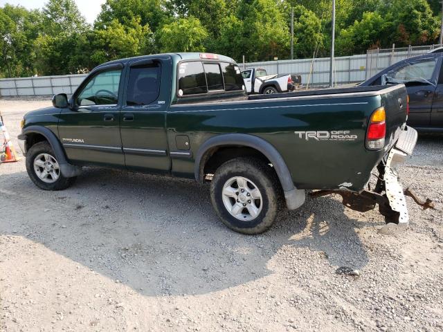 5TBBT44122S320410 - 2002 TOYOTA TUNDRA ACCESS CAB GREEN photo 2