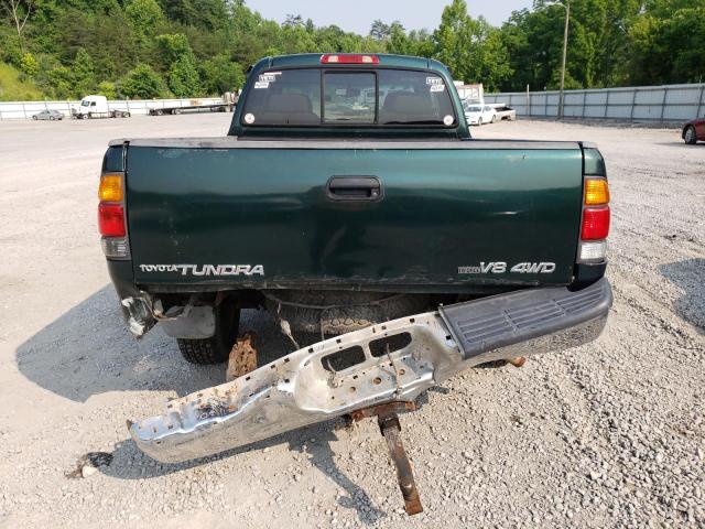 5TBBT44122S320410 - 2002 TOYOTA TUNDRA ACCESS CAB GREEN photo 6