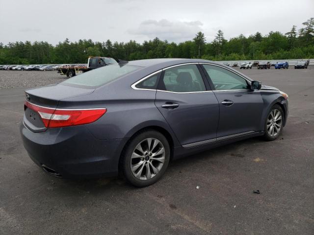 KMHFG4JGXCA121234 - 2012 HYUNDAI AZERA GLS GRAY photo 3