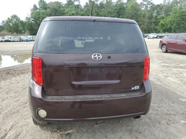 JTLKE50E881052389 - 2008 TOYOTA SCION XB 勃艮第红 照片 6