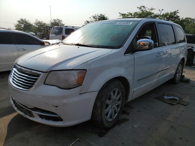 2A4RR8DG8BR704825 - 2011 CHRYSLER TOWN & COU TOURING L WHITE photo 1